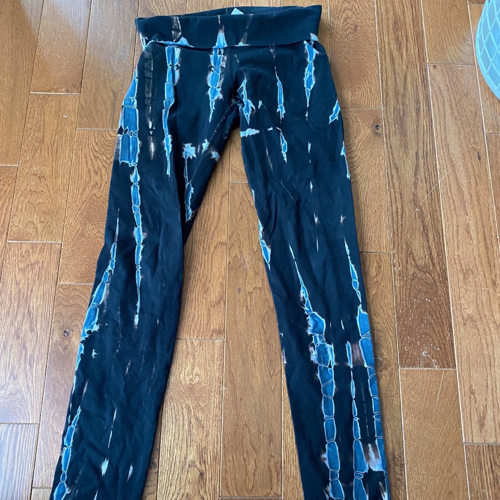 Zeal Company bleach look leggings, small